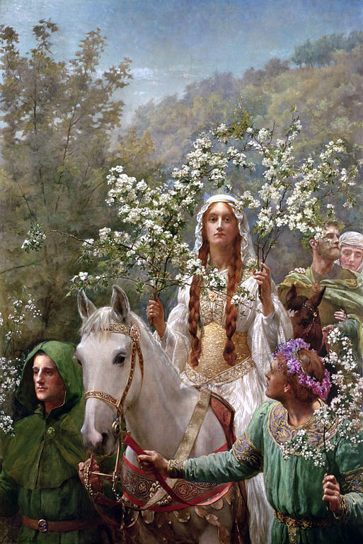 Queen Guinever's Maying by John Collier