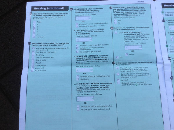 Census Form 1