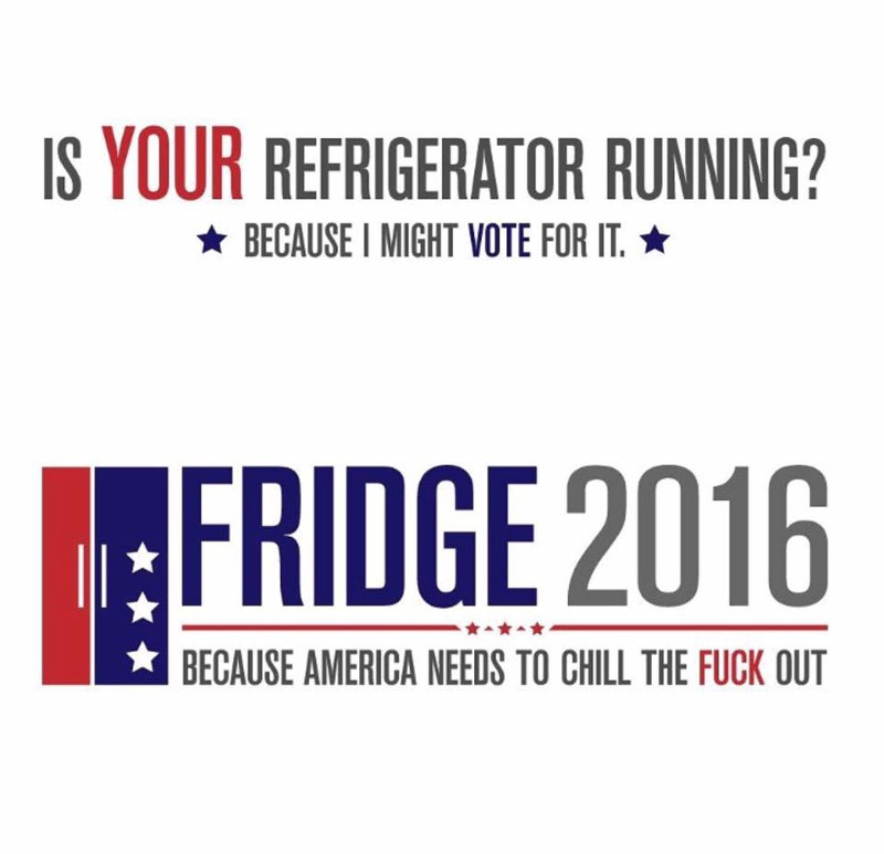 VOTE FRIDGE 2016