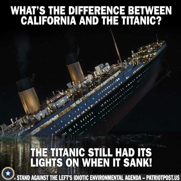 Titanic v California