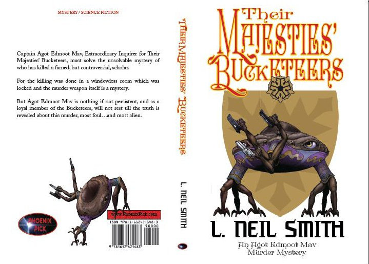 Cover for L. Neil Smith's _Their Majesties' Bucketeers_