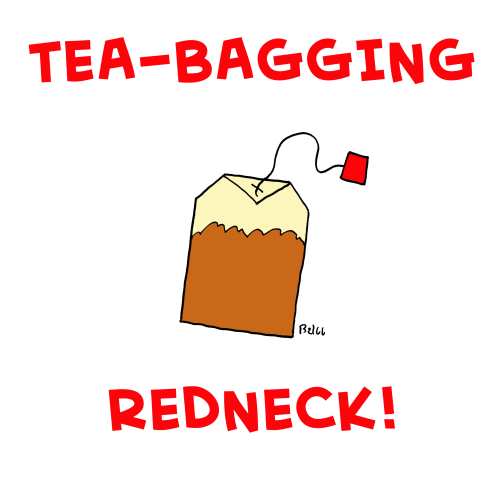 tea bagging redneck