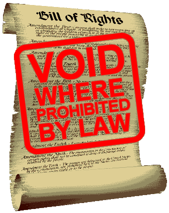 Bill of Rights VOID!