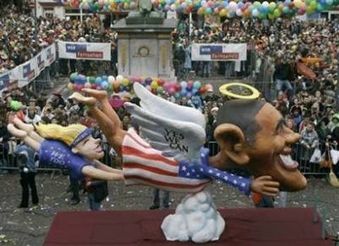 Obama float